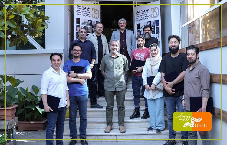 تصاویر تقدیر از برگزیدگان مرکز در دوازدهمین جشنواره پویانمایی