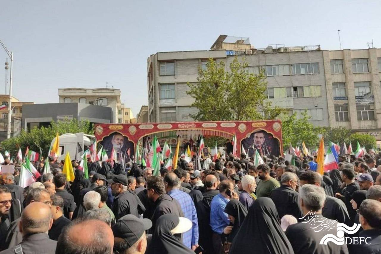 گزارش تصویری/ تهران با شهیدان خداحافظی کرد