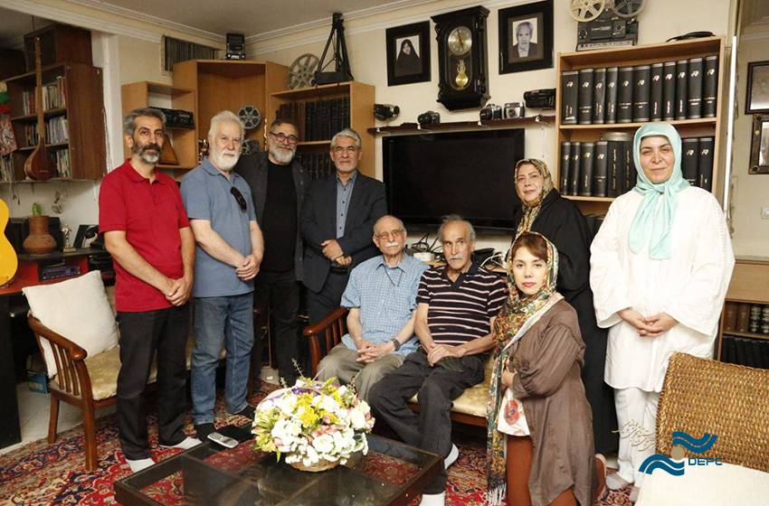 دیدار مدیر عامل مرکز گسترش با دو استاد سینمای مستند