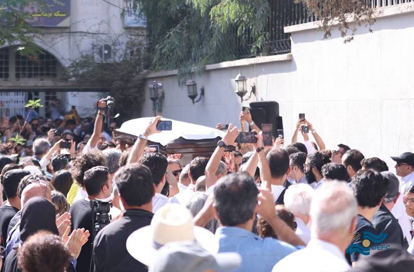 خداحافظی با خالق «اربعین»/ گزارش اختصاصی از تشییع استاد ناصر تقوایی