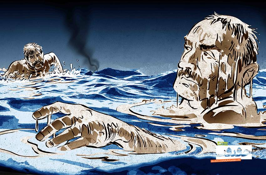 روایتی واقعی از 26 ساعت زندگی در آب سرد خلیج فارس/ «عمق میدان» در سینماحقیقت