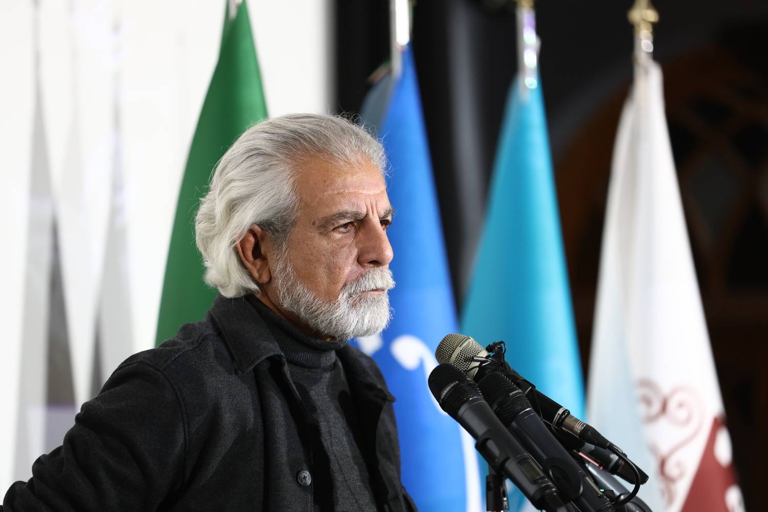 نشست خبری دبیر چهل و چهارمین جشنواره ملی فیلم فجر>