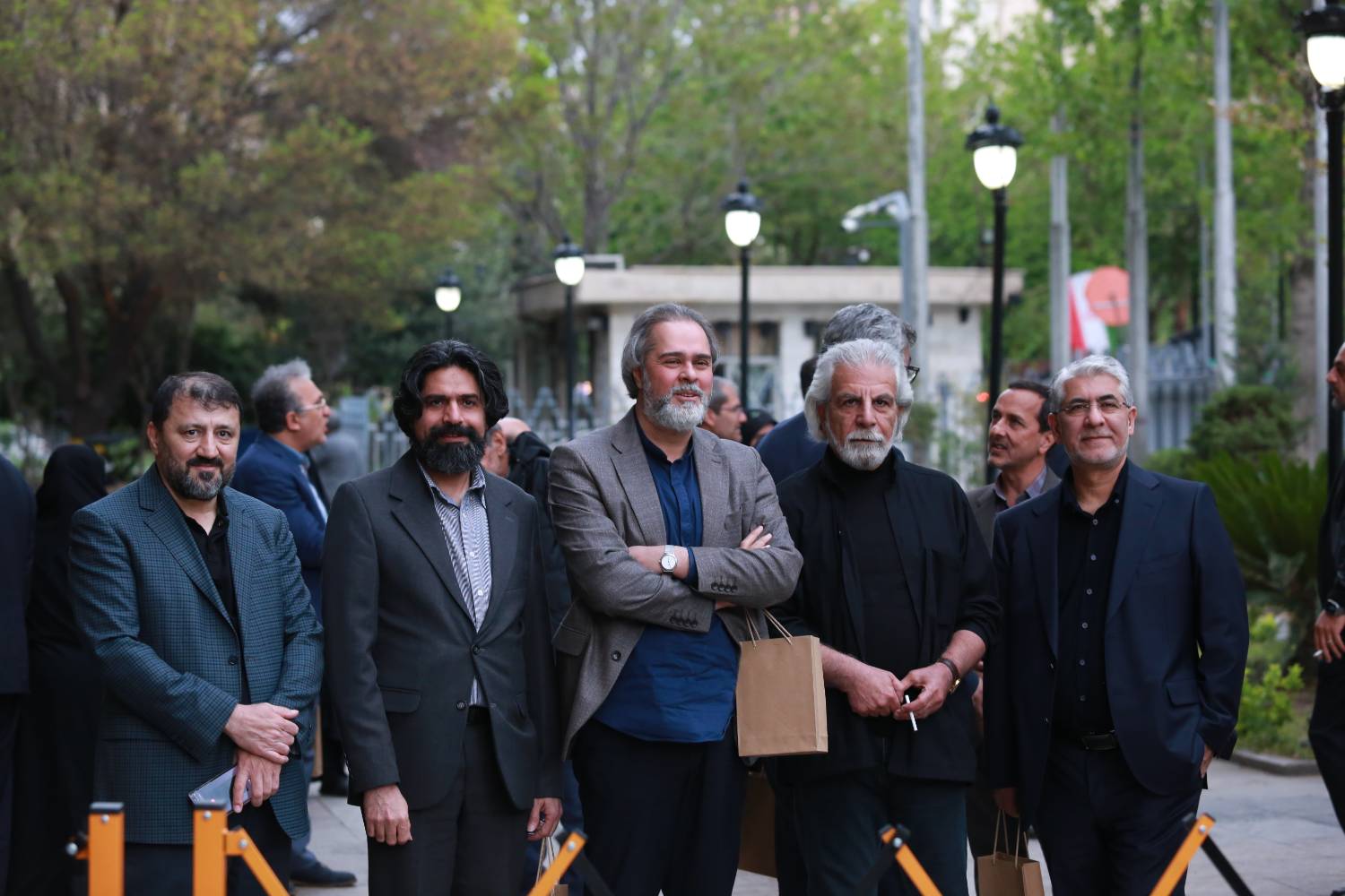 حضور رئیس سازمان سینمایی و مدیران سازمان در مراسم «امین ایران»>
