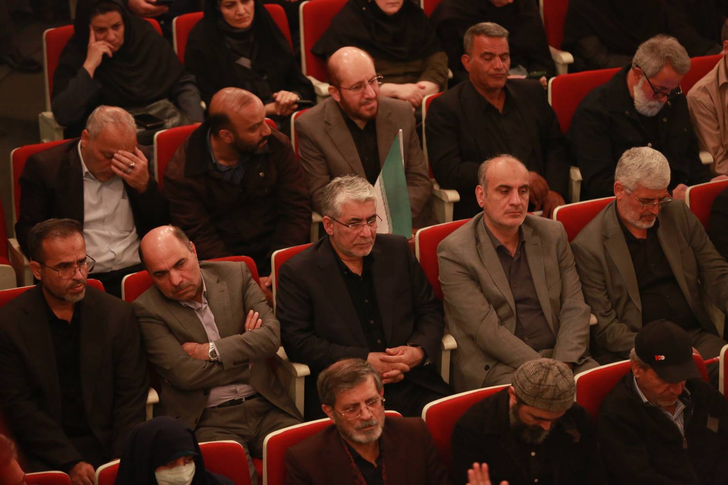 حضور رئیس سازمان سینمایی و مدیران سازمان در مراسم «امین ایران»