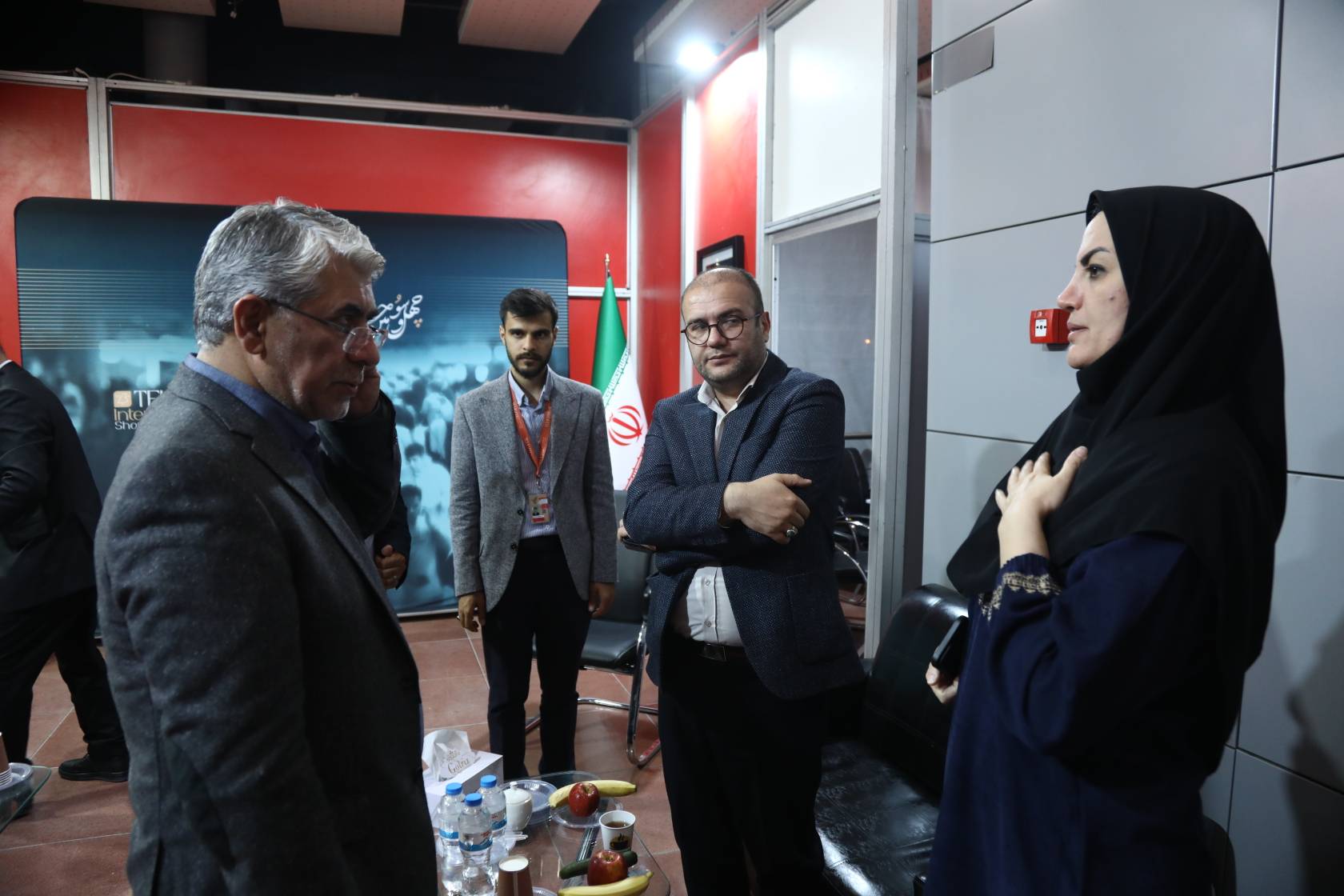 بازدید مدیر عامل مرکز گسترش از خانه جشنواره فیلم کوتاه تهران>