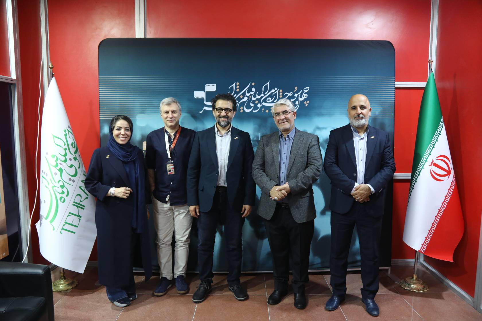 بازدید مدیر عامل مرکز گسترش از خانه جشنواره فیلم کوتاه تهران